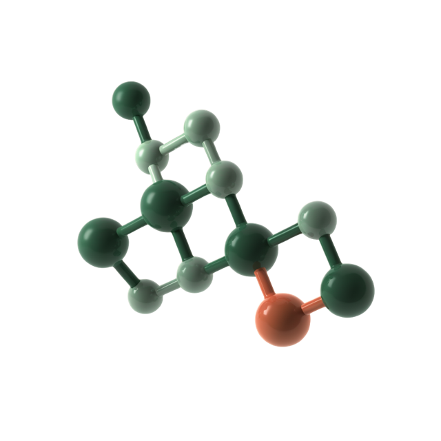 Representación molecular de Modified GRF (1-29) / CJC no DAC