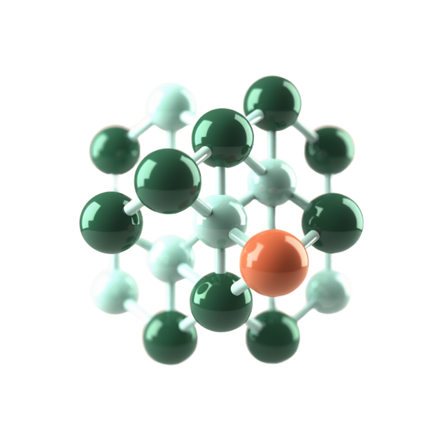 Representación molecular de GHK-Cu