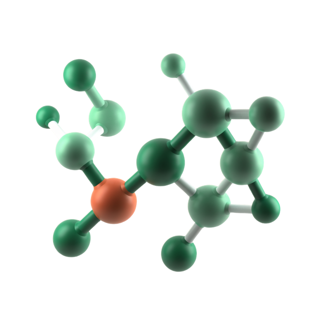 Representación molecular de KPV / Lys-Pro-Val