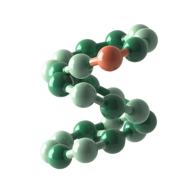 Representación molecular de MOTS-c