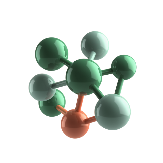Representación molecular de Retatrutide / LY3437943